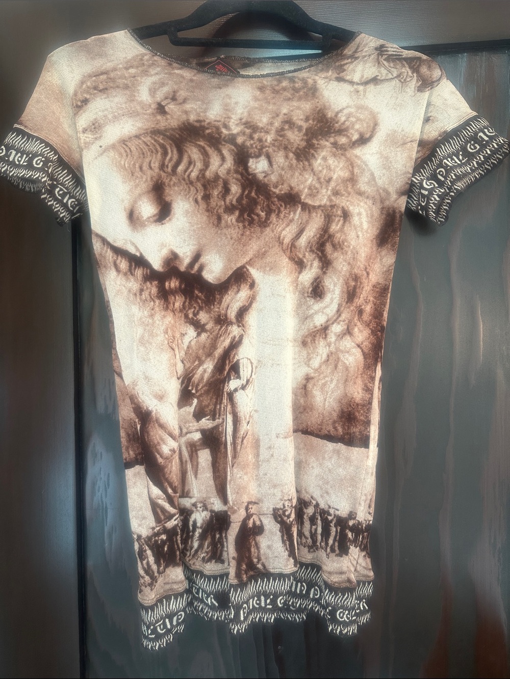 Vintage SS 1998 Jean Paul Gaultier Renaissance Mesh Top Authentic JPG